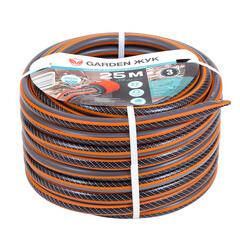 Шланг поливочный 3/4 25 м трехслойный Garden Жук ПВХ армированный (8890-00) - фото 5