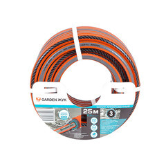 Шланг поливочный 1/2 25 м трехслойный Garden Жук ПВХ армированный (8906-00) - фото 4