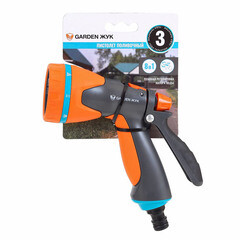 Пистолет для полива 1/2-3/4 Garden Жук пластиковый 8 режимов (322684-00) - фото 2