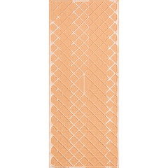 Плитка облицовочная Gracia Ceramica Pinto декор бежевая 600x250x9 мм (8 шт.=1,2 кв.м) - фото 11