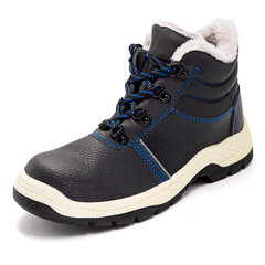 Ботинки рабочие искусственный мех размер 42 черные Мистраль Рабочий (116162/00000132465) - фото 6