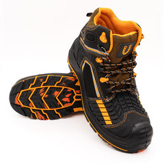 Ботинки кожаные с перфорацией и защитным подноском и стелькой размер 42 черные Мистраль TR4-CK (138921) - фото 5