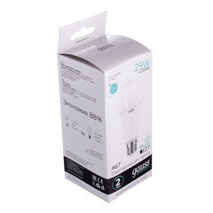 Лампа светодиодная Gauss E27 4100К 25 Вт 2100 Лм 180-240 В груша A67/A70 матовая - фото 6