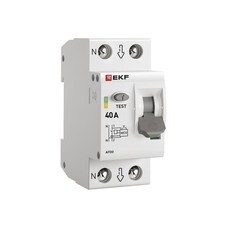 Устройство защиты от дугового пробоя EKF PROxima УЗДП 1P+N 40А 230 В на DIN-рейку (afdd-2-40-pro)
