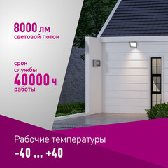 Прожектор светодиодный Онлайт OFL 4000К 100 Вт IP65 черный - фото 12