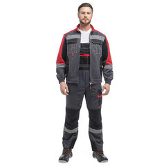 Костюм мужской защитный Спрут Формула 48-50 рост 170-176 см серый - фото 9