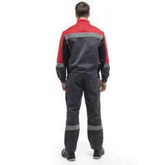 Костюм мужской защитный Спрут Формула 48-50 рост 170-176 см серый - фото 7