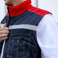 Жилет защитный Спрут Формула 44-46 рост 170-188 см серый - фото 2