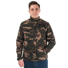 Изображение товара Толстовка на молнии флисовая Joker 60-62 рост 170-176 см камуфляж