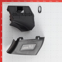 Газонокосилка аккумуляторная КМ АТОМ 36 В 460 мм без АКБ и ЗУ (CL-183BL) - фото 18