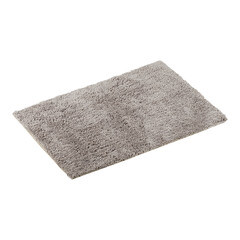 Коврик для ванной серый 100х60 см Fora Fluffy (FOR-COTTON-FLF-60-100SL) - фото 1