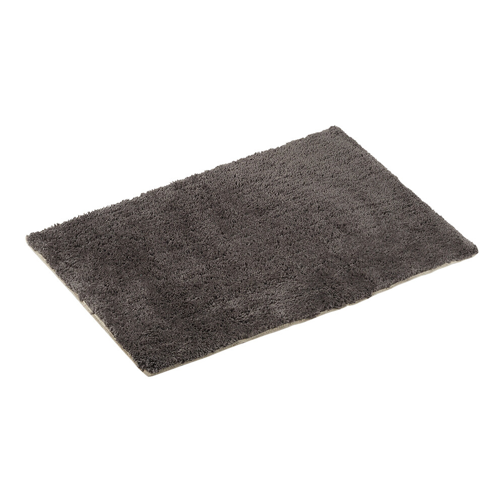

Коврик для ванной графит  см Fora Fluffy (FOR-COTTON-FLF-60-100GR