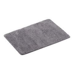 Коврик для ванной серый 80х50 см Fora Grey (FOR-MCF-8050GREY) - фото 1