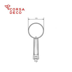 Смеситель без излива Corsa Deco AS черный с лейкой однорычажный (FSHASB) - фото 17