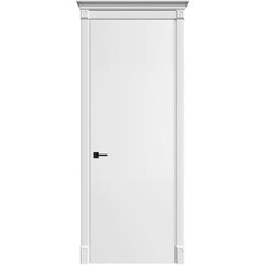 Дверь межкомнатная Ньюта 700х2300 мм эмаль белая глухая - фото 2