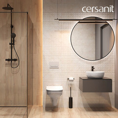 Унитаз подвесной Cersanit City безободковый с сиденьем дюропласт микролифт (S-MZ-CITY-COn-S-DL-w) - фото 5