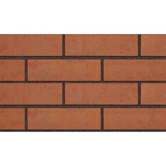 Изображение товара Клинкерная плитка для фасада ЛСР Галлея Декор (30 шт.= 0,52 кв.м) красная 240х71х13,5 мм