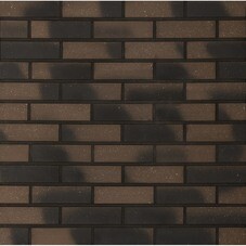 Клинкерная плитка для фасада ЛСР Клио Декор (30 шт.= 0,52 кв.м) коричневая 240х71х13,5 мм