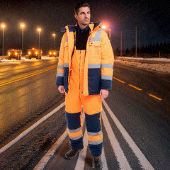 Костюм рабочий мужской утепленный Спрут Нордик 48-50 рост 182-188 см синий - фото 8