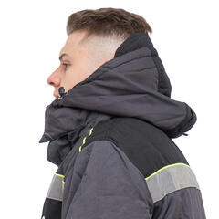 Костюм рабочий мужской утепленный Спрут Корвет 56-58 рост 182-188 см темно-серый - фото 9