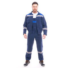 Изображение товара Костюм рабочий Спрут Енисей 48-50 рост 170-176 см темно-синий
