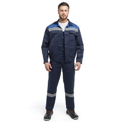 Костюм рабочий Спрут Стандарт 48-50 рост 170-176 см синий - фото 9