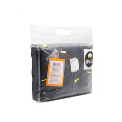 Костюм мужской рабочий Joker Корвет Коттон КБ 1 60-62 рост 182-188 см темно-серый/лимон - фото 2