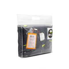 Костюм мужской рабочий Joker Корвет Коттон 60-62 рост 182-188 см темно-серый/лимон - фото 2