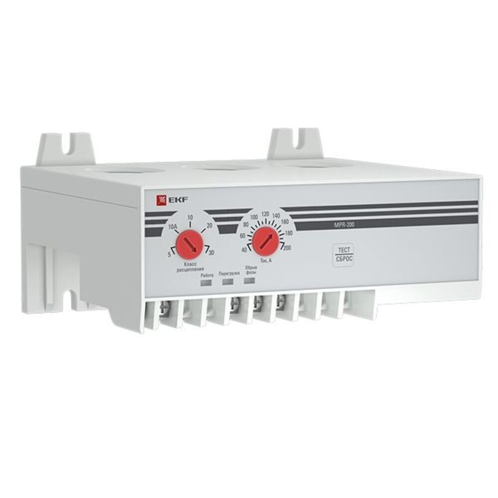 

Реле защиты двигателя EKF PROxima MPR (mpr-200) 250 В 200 А тип AC