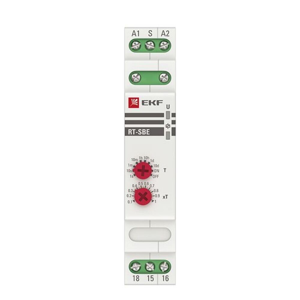 

Реле времени EKF PROxima RT-SBE (rt-sbe-12-240) 240 В 8 А тип AC/DC