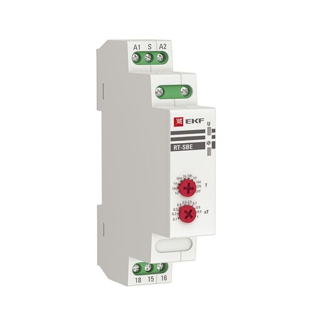 

Реле времени EKF PROxima RT-SBE (rt-sbe-12-240) 240 В 8 А тип AC/DC