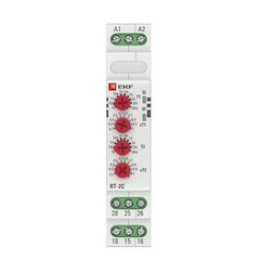 Реле времени EKF PROxima RT-2C 240 В 8 А тип AC/DC (rt-2c) - фото 1