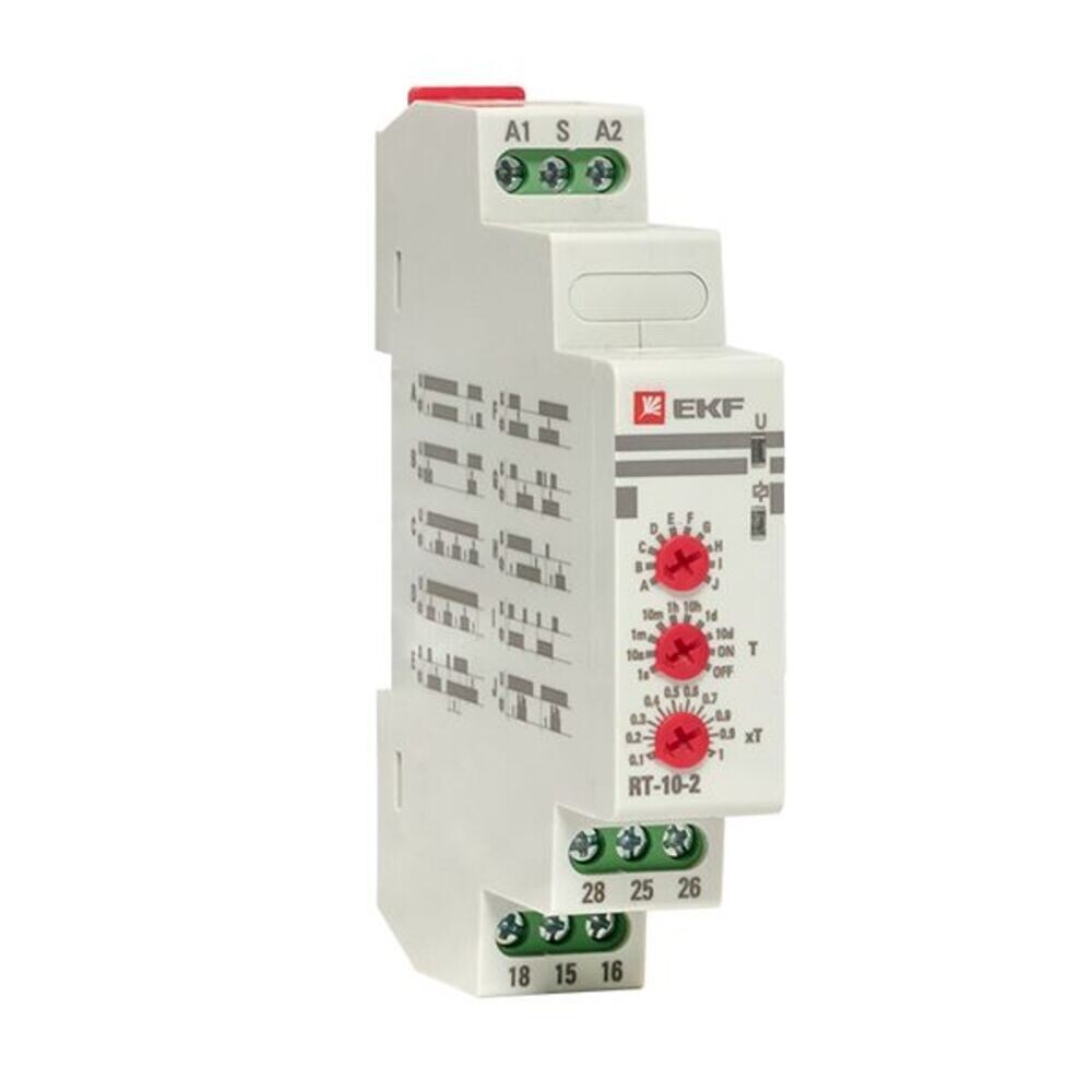 

Реле времени EKF PROxima RT-10 (rt-10-2) 240 В 8 А тип AC/DC