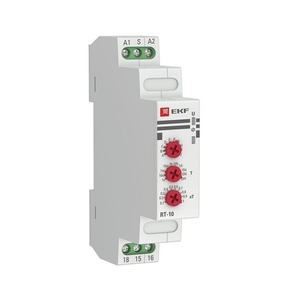 

Реле времени EKF PROxima RT-10 (rt-10-12-240) 240 В 8 А тип AC/DC