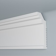 Плинтус потолочный из пенополистирола 25х60х2000 мм Плинтэкс R 25/60