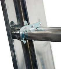 Лестница алюминиевая трансформер трехсекционная 14 ступеней Krause профессиональная - фото 4