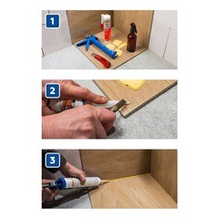 Герметик силиконовый затирка Plitonit PlitoSil Premium базальтовый 310 мл - фото 3