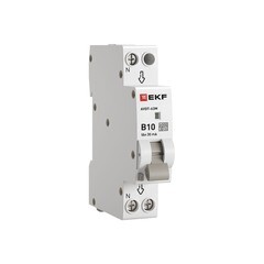 Изображение товара Автомат дифференциальный EKF PROxima АВДТ-63M 10А 1P+N тип A 30 мА 6 кА (D636EA10C30)