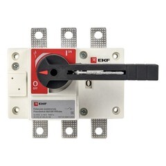 Выключатель нагрузки EKF PowerSwitch 3P 160А 400-690 В на монтажную плату (psds-160-3) - фото 2