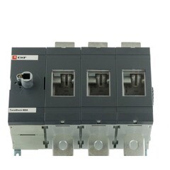 Выключатель-разъединитель EKF TwinBlock 3P 800А 400-690 В на монтажную плату (tb-s-800-3p) - фото 3