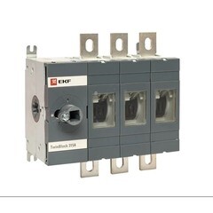 Изображение товара Выключатель-разъединитель EKF TwinBlock 3P 315А 400-690 В на монтажную плату (tb-s-315-3p)