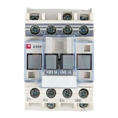 Контактор малогабаритный EKF PROxima КМЭ 380 В 9 А тип AC 1НО (ctr-s-9-380) - фото 2