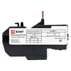 Реле тепловое EKF PROxima РТЭ-1314 7-10 А тип AC (rel-1314-7-10) - фото 3