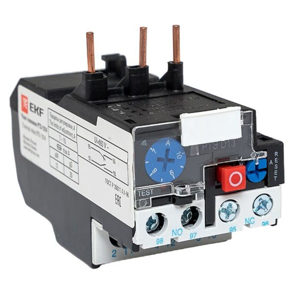 

Реле тепловое EKF PROxima РТЭ-1314 (rel-1314-7-10) 7-10 А