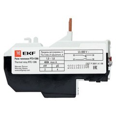 Реле тепловое EKF PROxima РТЭ-1306 1-1,6 А тип AC (rel-1306-1-1.6) - фото 4