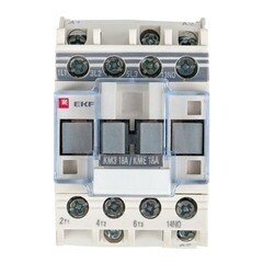 Контактор малогабаритный EKF PROxima КМЭ 380 В 18 А тип AC 1НО (ctr-s-18-380) - фото 2