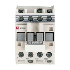 Контактор малогабаритный EKF PROxima КМЭ 380 В 18 А тип AC 1НО (ctr-s-18-380) - фото 4
