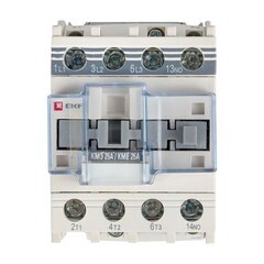 Контактор малогабаритный EKF PROxima КМЭ 380 В 25 А тип AC 1НО (ctr-s-25-380) - фото 2