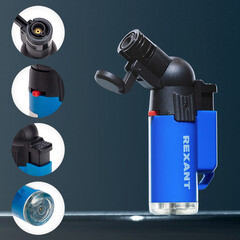 Зажигалка Rexant GT-10 с пьезоподжигом заправляемая (12-0010) - фото 3