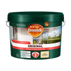 Антисептик Pinotex/Omnitex Original декоративный для дерева прозрачный основа CLR 8,4 л - фото 10